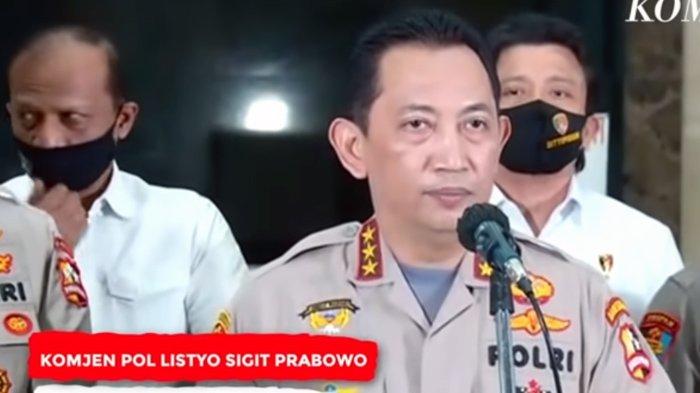 Kabareskrim Komjen Lisyo Sigit Prabowo jadi calon tunggal Kapolri pengganti Idham Azis. (Tangkapan Layar YouTube KompasTV)