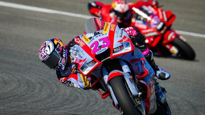 Pebalap Gresini Racing, Enea Bastianini, tampil di ajang MotoGP 2022. (motogp.com)