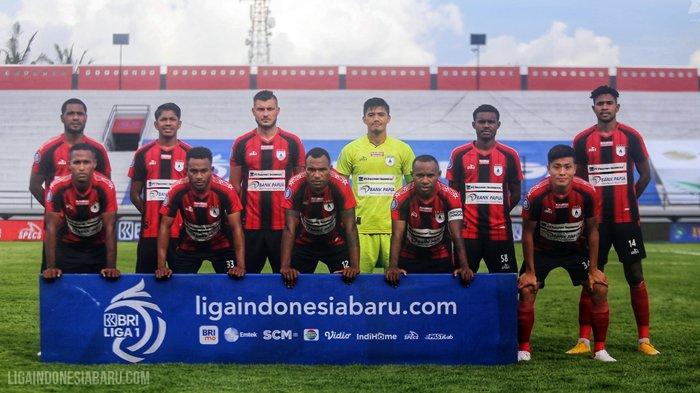 Persipura Jayapura di Liga 1 2021/2022. (ligaindonesiabaru.com)