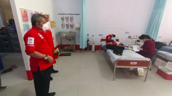 Pelaksanaan donor darah di momen HUT ke-76 PMI ikut dilaksanakan UPT PMI Kota Tarakan dan menyediakan doorprize bagi 50 pendonor pertama yang beruntung.