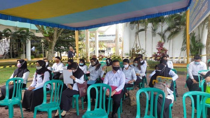 Peserta SKD CPNS Kabupaten Bulungan, Senin (20/9/2021).