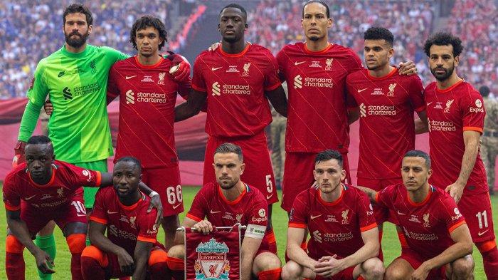 Skuad Liverpool 2021/2022. (Twitter / @LFC)