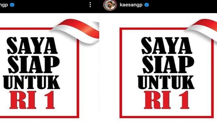 Postingan kaesang Pangarep yang bikin heboh