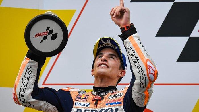 Pembalap Repsol Honda, Marc Marquez