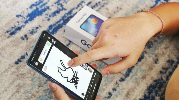 Samsung Galaxy M02.