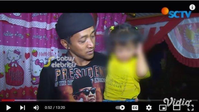 Teddy Pardiyana bersama anaknya kini
