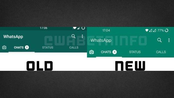 Bocoran tampilan baru WhatsApp
