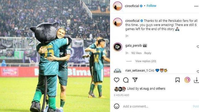 Ciro Alves umumkan dirinya hengkang dari Persikabo 1973 di akhir musim Liga 1 2021.