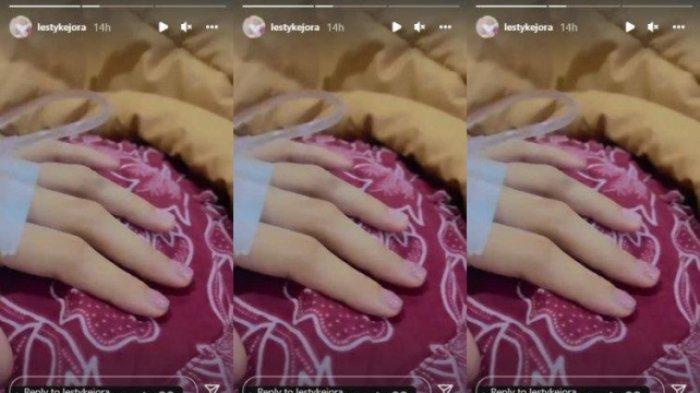 Foto yang diunggah Lesti di Instagram Storynya