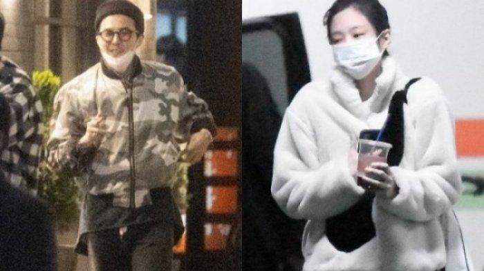 Jennie BLACKPINK dan G-Dragon BIGBANG