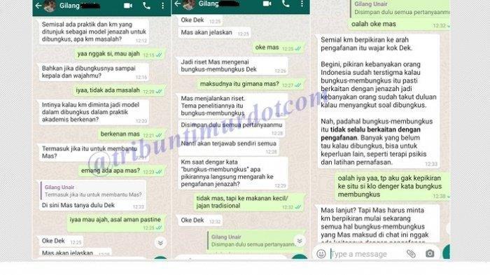 Korban Gilang sang Predator 'Fetish Kain Jarik'
