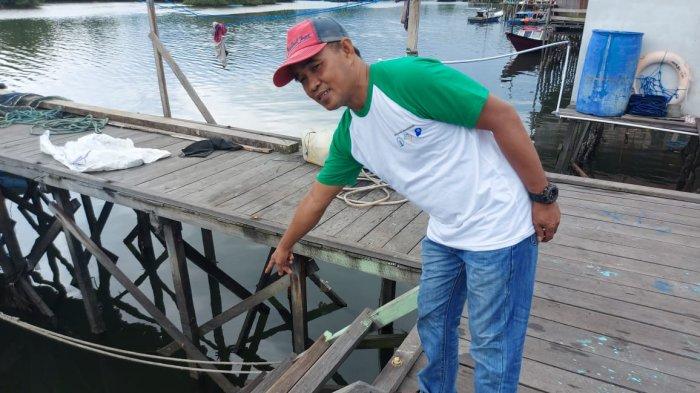 BUAYA LIAR - Lokasi kejadian buaya terkam bocah (12) asal Kampung Selambai Loktuan, Bontang Utara, Kota Bontang, Kalimantan Timur pada Kamis (31/12/2020).