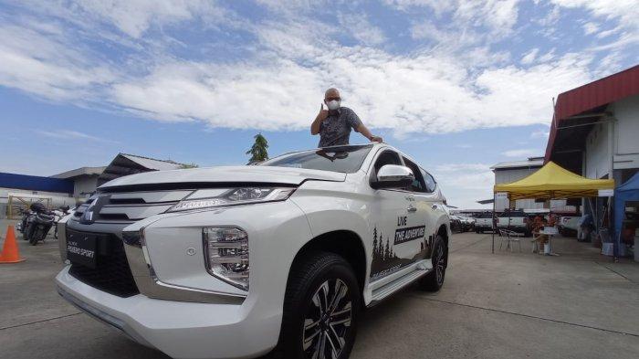 PT Mandau Berlian Sejati, dealer resmi Mitsubishi di Balikpapan memperkenalkan unit terbaru dan test drive New Pajero Sport ke mitra bisnis mereka PT Transkon Jaya Tbk. Kamis (8/4/2021).