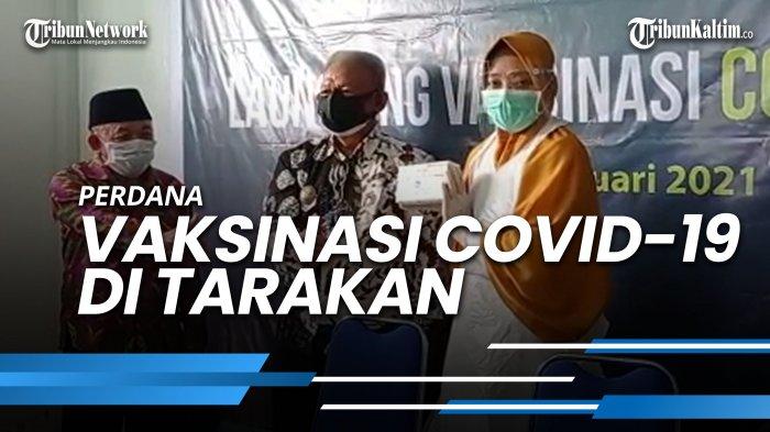 NEWS VIDEO - Perdana Vaksinasi Covid-19 di Tarakan, 10 Pejabat Terima Vaksin Sinovac