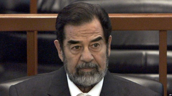 Mantan Presiden Irak, Saddam Hussein