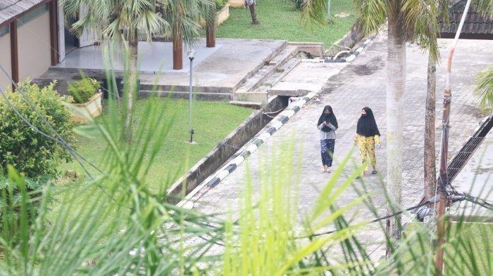 Ilustrasi Embarkasi Haji Batakan Balikpapan yang selama masa pandemi Covid-19 digunakan sebagai tempat isolasi mandiri, TRIBUNKALTIM.CO, DWI ARDIANTO