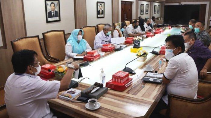 Sejumlah anggota DPRD Sulawesi Utara melakukan pertemuan dengan DPRD Kaltim.