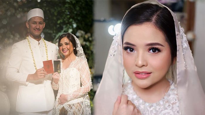 Tasya Kamila saat menikah.