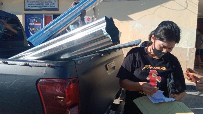 Barang bukti yang diamankan Polda NTT