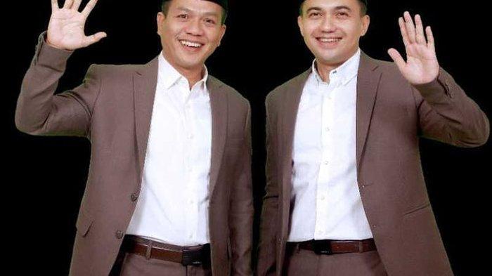 Pasangan Dadang Supriatna - Sahrul Gunawan(KOMPAS.COM/PUTRA PRIMA PERDANA)