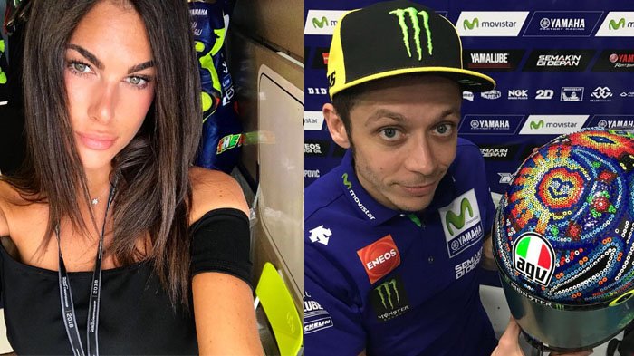 Francesca Sofia Novello dan Valentino Rossi