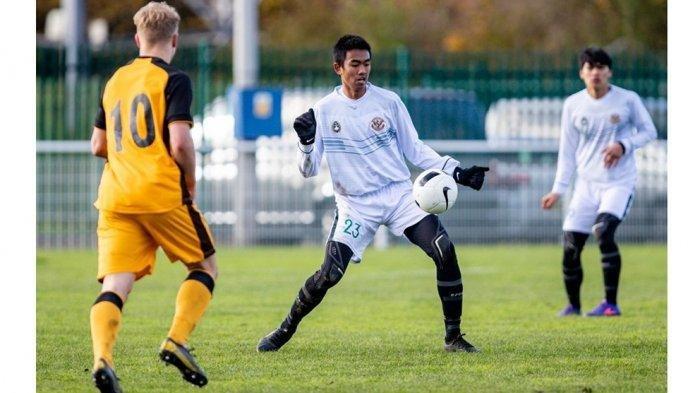Kakang Rudianto pemain debutan dari Garuda Select yang bergabung ke Timnas U-19