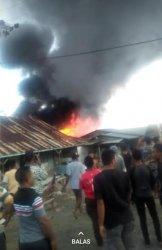 Muhamad Faisal Sedih Ijazah dan Dokumen Penting Ludes Dilahap Api