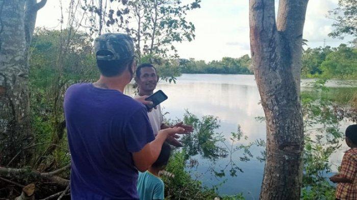 Penampakan Danau Baru bernama Tankolo di kelurahan Sikumana, Kota Kupang.