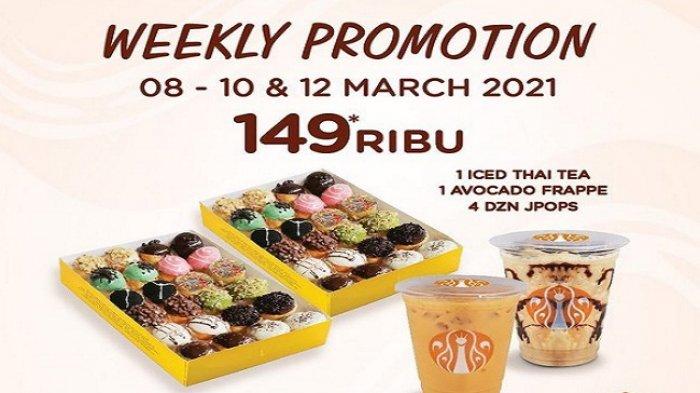 Promo J.CO hari ini 8 maret