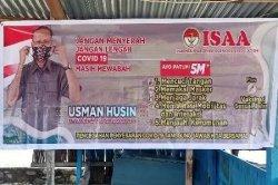 Melalui Spanduk, ISAA NTT Ajak Warga Kota Kupang Patuhi Protokol Kesehatan