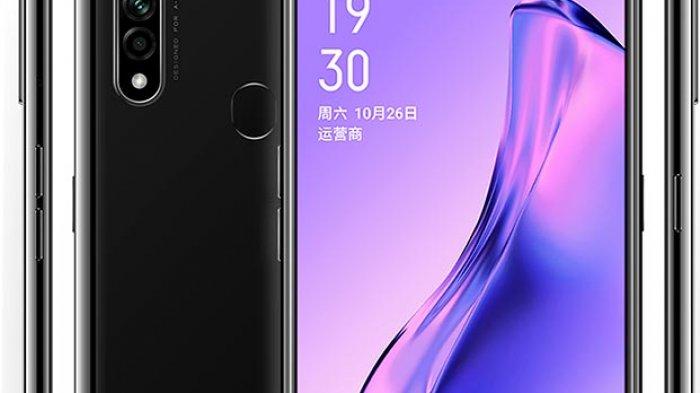 Gambar HP Oppo a31 dengan tiga camera