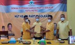 Pairin Mundur, Ali Imron Jadi Plt Ketua Golkar Metro