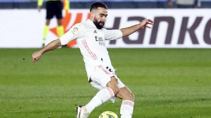 Bek Real Madrid Dani Carvajal akan absen di sisa musim