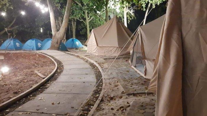 Susana malam glamping di m beach kalianda