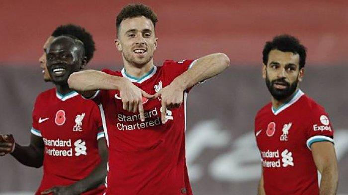 Ilustrasi. Hasil Liga Inggris Arsenal Vs Liverpool, Striker Liverpool, Diogo Jota memberikan kejutan tak lama setelah keluar dari bangku Pemain cadangan.
