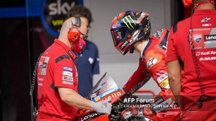 Ilustrasi, jadwal MotoGP 2021 di Jerman, Francesco Bagnaia ungkap kesalahan dalam memilih ban di Sirkuit Montmelo Barcelona, MotoGP Catalunya yang baru saja dilakoninya di akhir pekan kemarin, selanjutnya pada seri kedelapan akan dlangsungkan di sirkuit Sachsenring MotoGP Jerman, dapat di lihat di link live streaming Trans7.