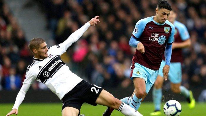 Laga Burnley vs Fulham di lanjutan liga Inggris pekan ke 25 akan berlangsung Kamis (18/2/2021) pukul 01.00 WIB