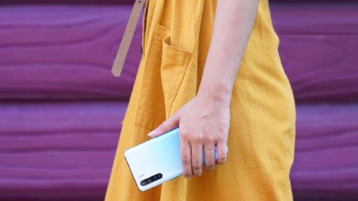 Ilustrasi. HP Oppo A91 tampak belakang