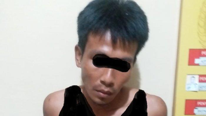 Anto diamankan Polsek Bangun Rejo karena mencuri burung.