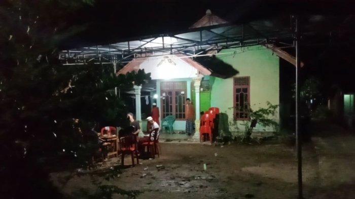 Rumah duka Suaidi Maulana, petugas kebersihan korban pembunuhan di RSUD A Dadi Tjokrodipo, Bandar Lampung di Pekon Sukajadi, Kecamatan Pugung, Tanggamus
