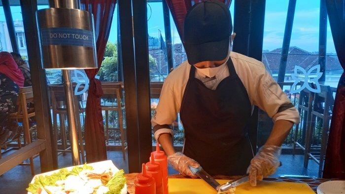 Menyambut Ramadan, Batiqa Hotel Lampung menyediakan live cooking.