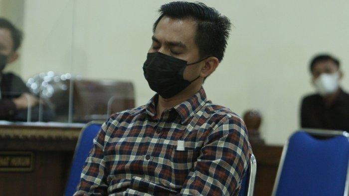 Prima Dianta menjadi saksi dalam sidang lanjutan perkara dugaan suap dan gratifikasi dengan terdakwa eks Bupati Lampung Tengah Mustafa di Pengadilan Negeri Tanjungkarang, Bandar Lampung, Kamis (4/2/2021).