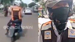 Viral Oknum Petugas Dishub Diduga Gadungan Kabur saat Tilang Pikap di Jalan