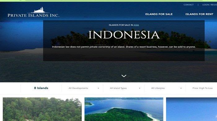 Kepolisian mengklaim tidak ada penjualan Gili Tangkong, di Lombok Barat, NTB.