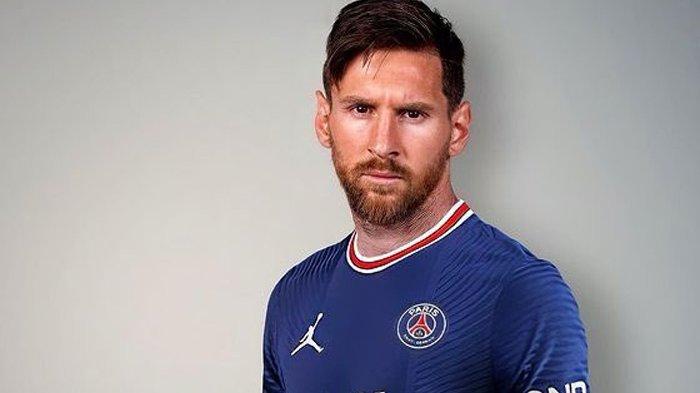 Pemain Paris Saint-Germain asal Argentina, Lionel Messi.