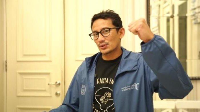Sandiaga Salahudin Uno, Menteri Pariwisata dan Ekonomi Kreatif
