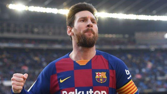 Lionel Messi yang dikabarkan bakal hengkang dari Barcelona