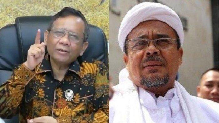 Mahfud MD dan Habib Rizieq Shihab