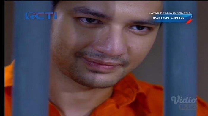 Angga di Sinetron Ikatan Cinta RCTI tadi malam