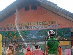 Perpustakaan SDN 148 Tawibaru Mangkutana Luwu Timur Terbakar